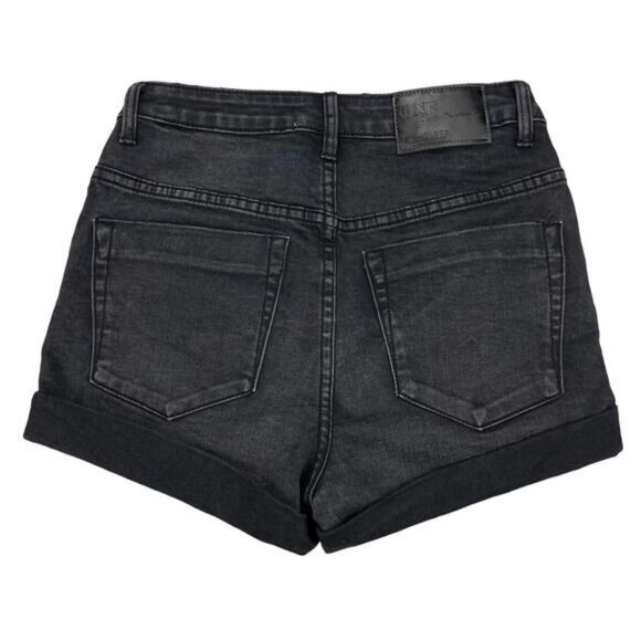 One Teaspoon Harlets High Rise Denim Short Size 27 - Picture 5 of 6